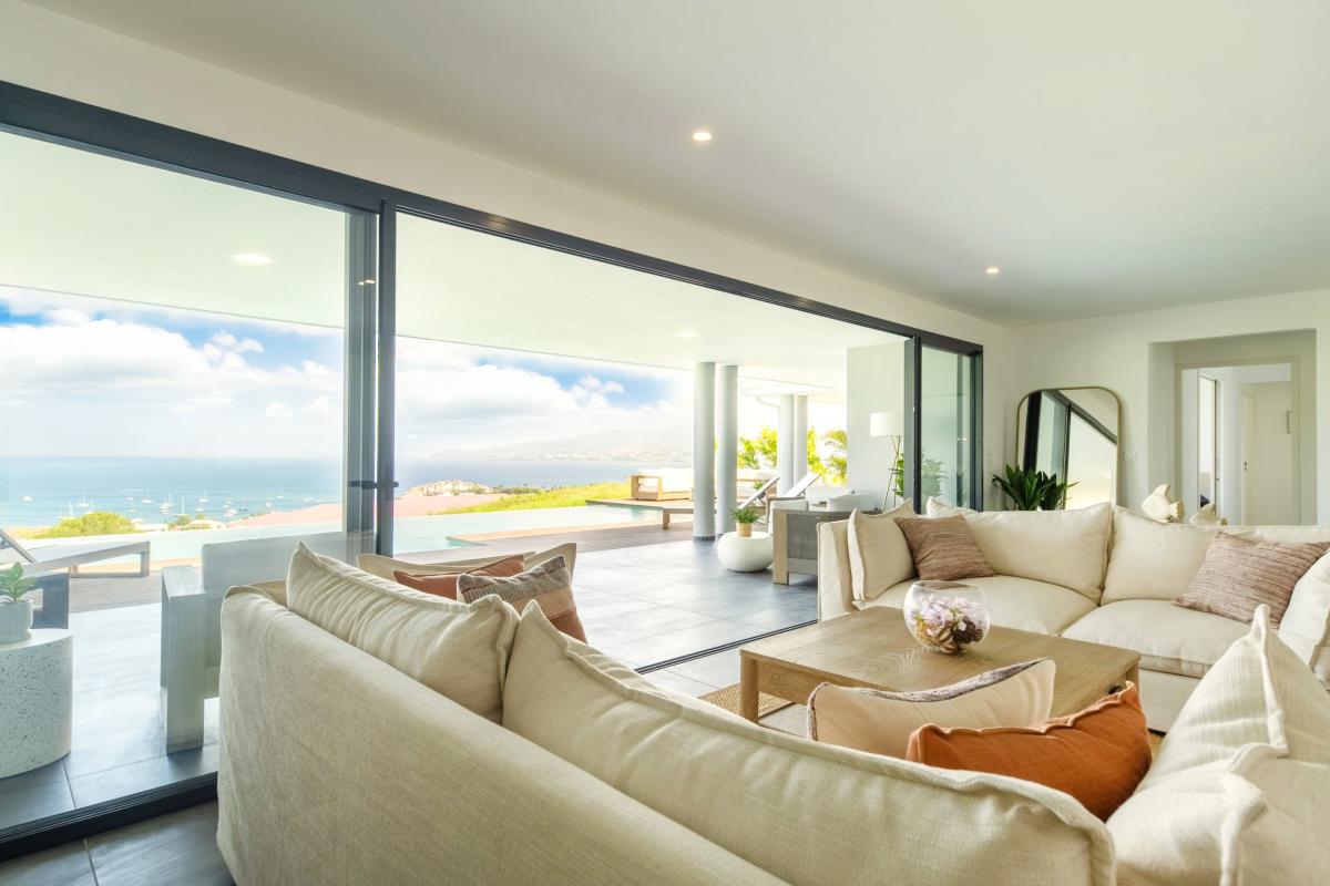 Location villa 4 chambres 8 couchages salon